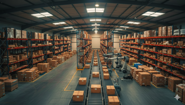 warehouse automation palletizing