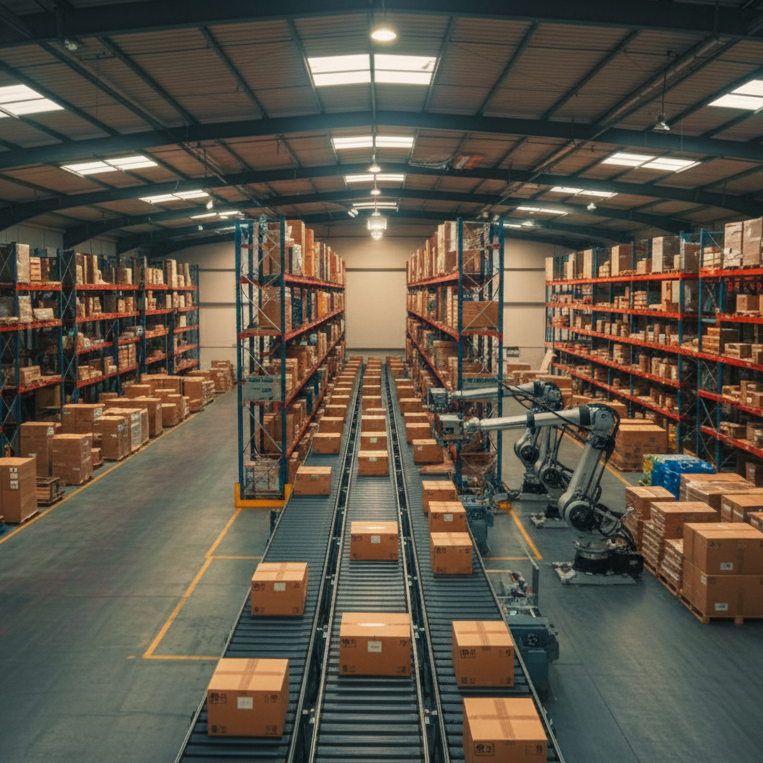 warehouse automation palletizing