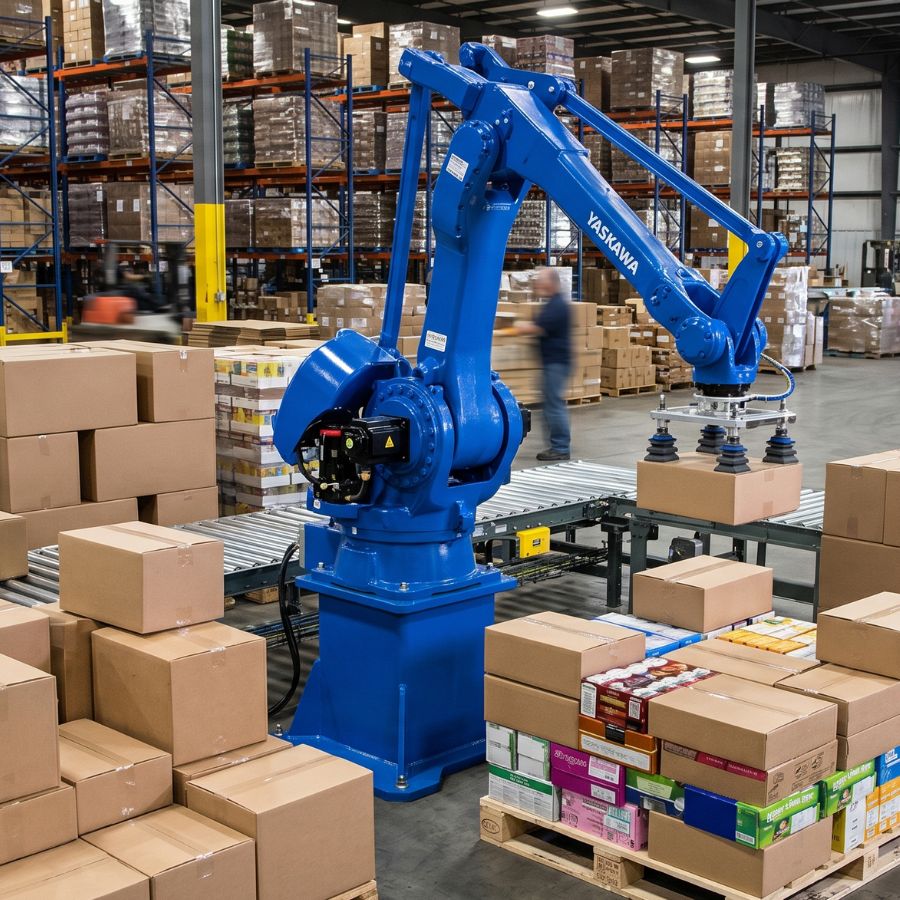robotic palletizing with mixed skus