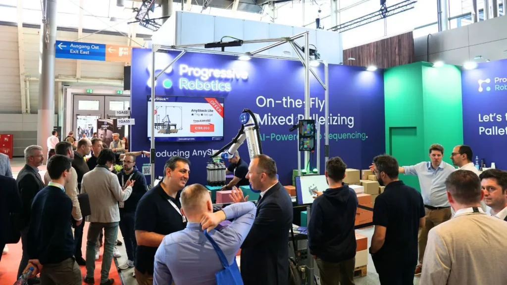 introducing the anystack palletizer at logimat 2026